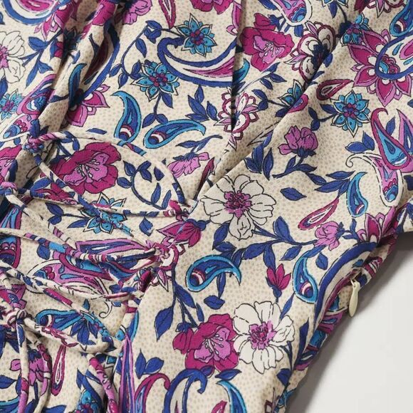 Mango Floral Lace Detail Dress New - Picture 6 of 9